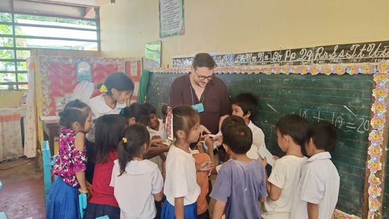 with kids