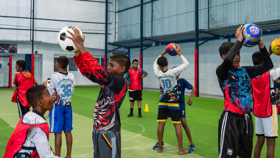 Sportstraining in Sri Lanka
