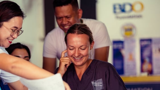 A rural health unit in Leyte, Philippines