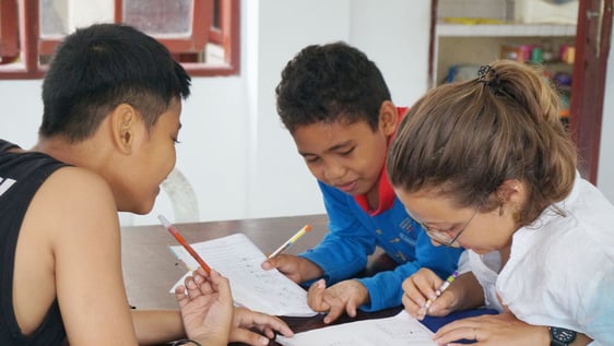 Boys orphanage in Denpasar, Bali