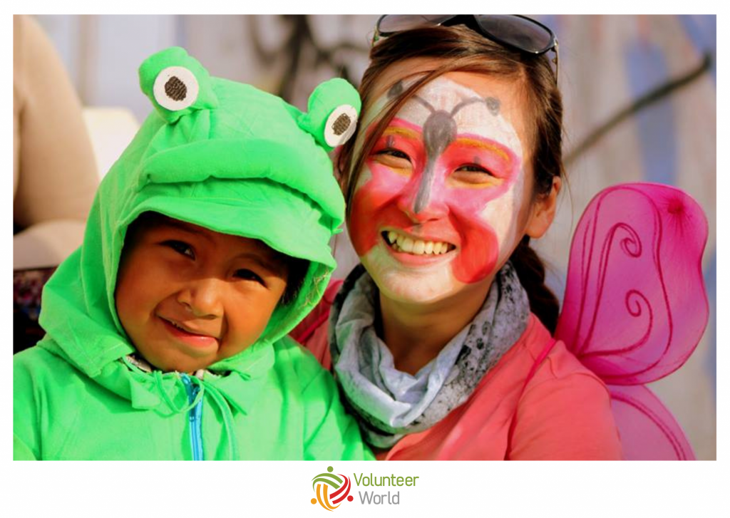 childcare volunteer in peru in october