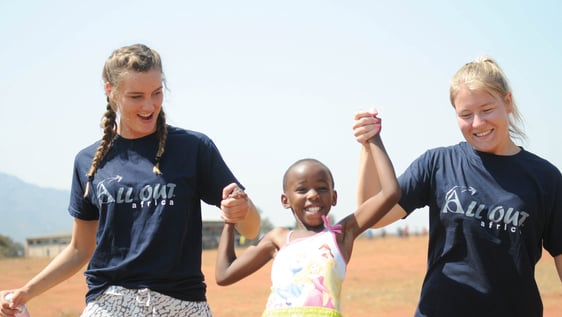 All Out Africa established and supports six Neighbourhood Care Points (NCPs) in Swaziland each of which hosts between 30 and 80 children.