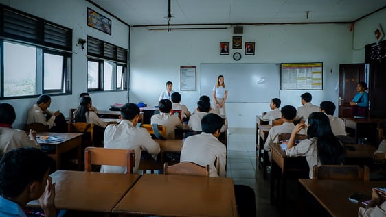 High school in Kuta, Bali