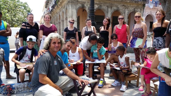Volunteering at Paseo del Prado
