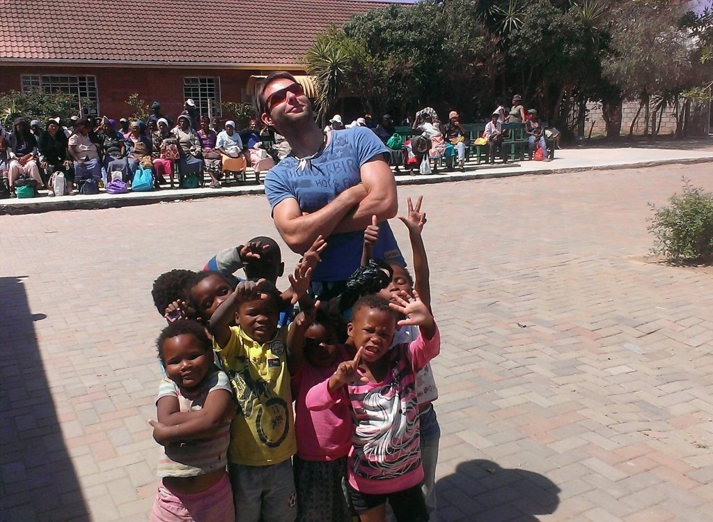 volunteer in community development