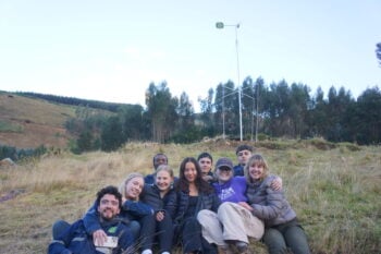 windaid volunteers on peruvian highlands