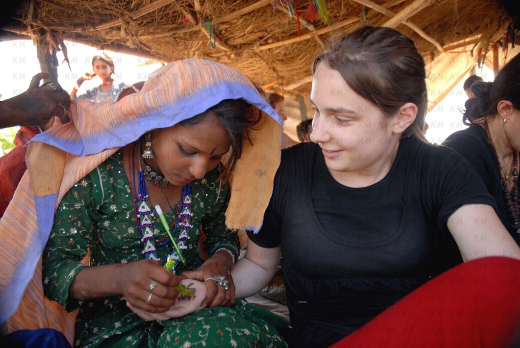 volunteer in community development