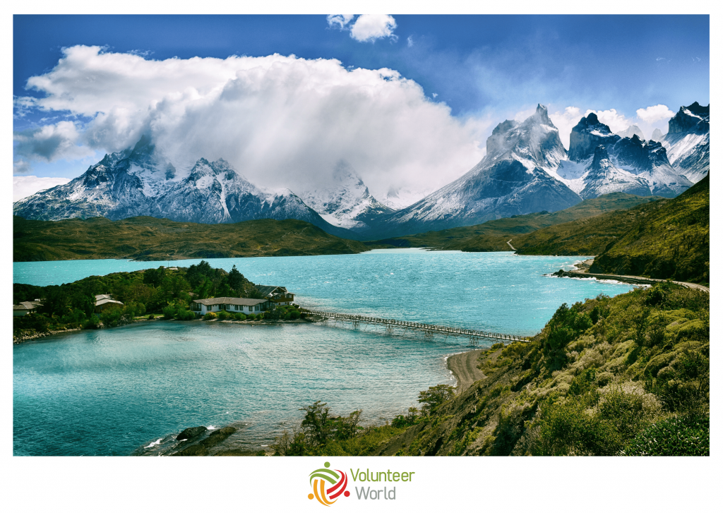 nature view on spring break in chile