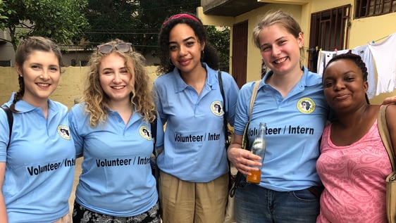 Our Volunteers in action. 
