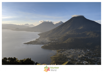 sunrise in guatemala