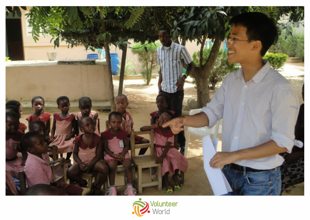 ghana volunteer in january