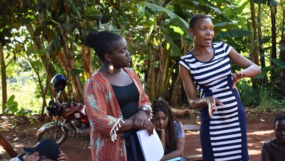 A team of volunteers advance women's rights