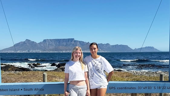 Volunteers on the two-week Cape Town programme